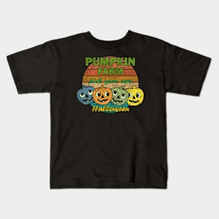 Pumpkin farm Kids T-Shirt